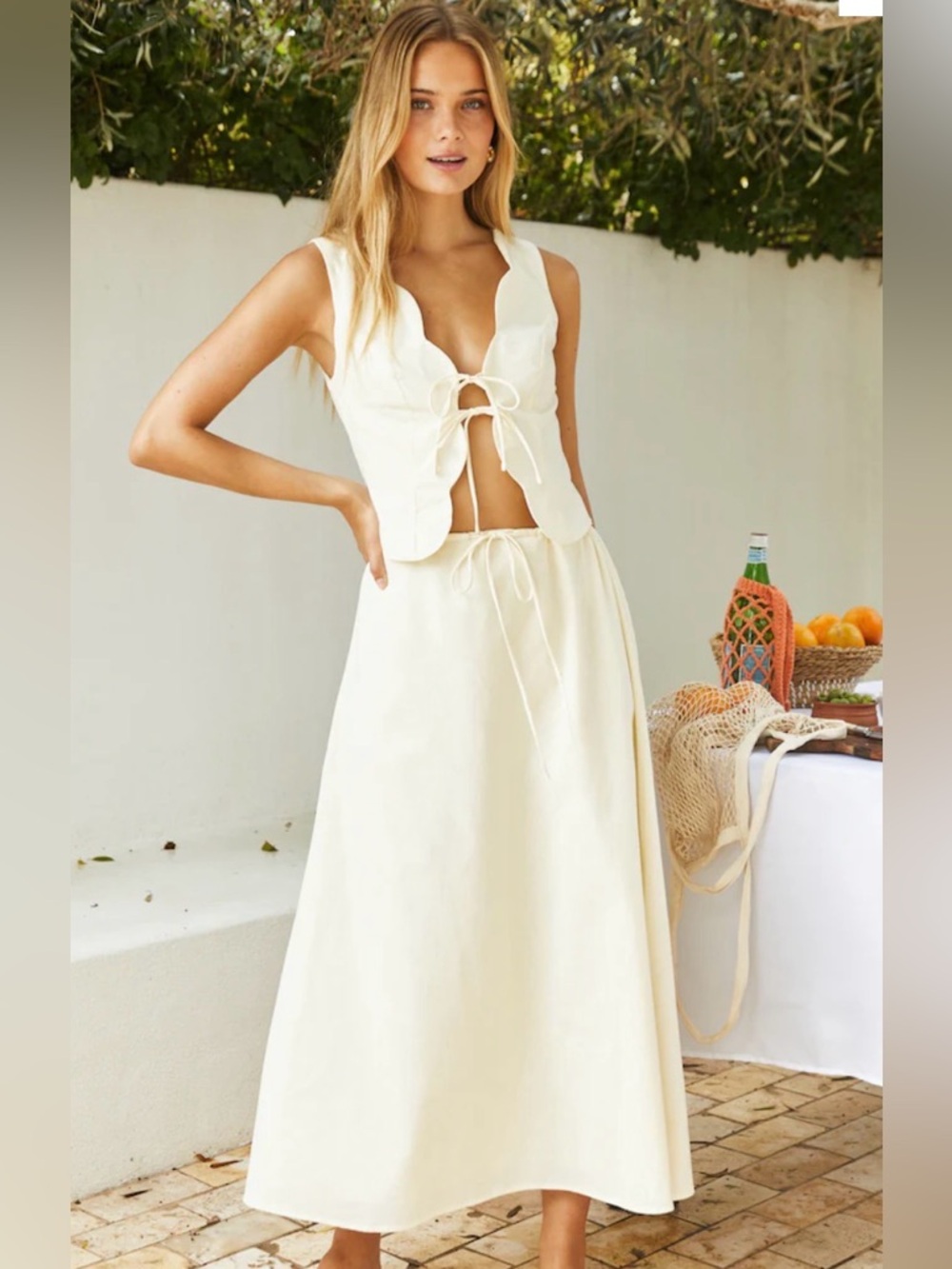 FORTUNATE ONE Isla Two-Piece Set - Lemon